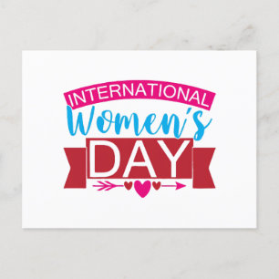 Carte Postale Journée internationale de la femme
