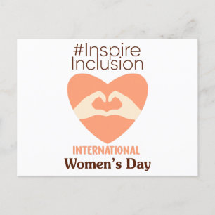 Carte Postale Journée internationale de la femme 2024 Inspirer l