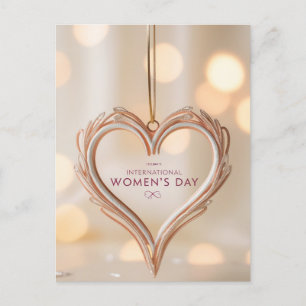 Carte Postale Journée internationale des femmes Inspirez l'inclu