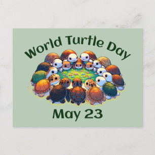 Carte Postale Journée mondiale de la tortue