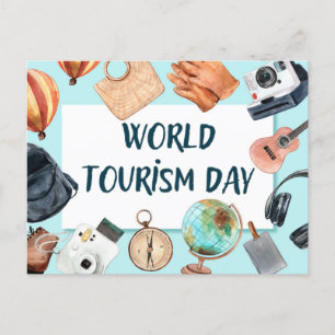 Carte Postale Journée mondiale du tourisme