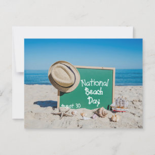Carte Postale Journée nationale de la plage
