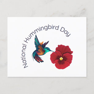 Carte Postale Journée nationale des colibris