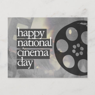 carte postale journée nationale du cinéma joyeuse