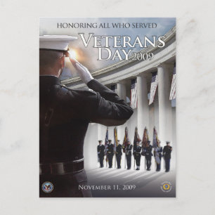 Carte Postale Journée vintage des anciens combattants, 2009 -