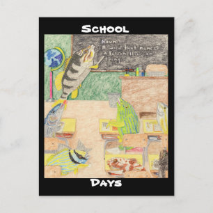 Carte Postale Journées scolaires