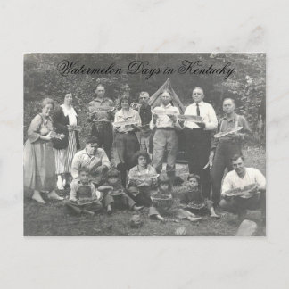 Carte Postale Jours de pastèque au Kentucky