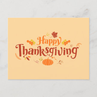 Carte Postale Joyeuse Action de grâce