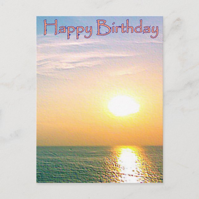 Carte postale Joyeuse Anniversaire (Devant)