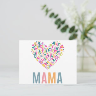Carte Postale Joyeuse Fête des Mères
