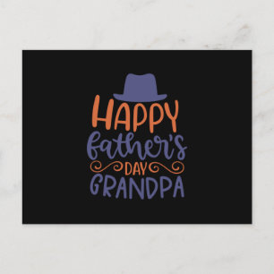 Carte Postale Joyeuse Fête des Pères Papy