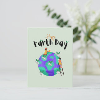 Carte Postale Joyeuse Journée de la Terre