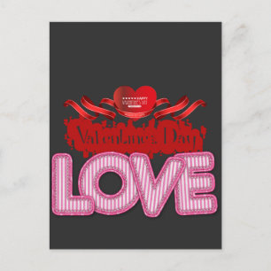 Carte Postale Joyeuse Saint-Valentin
