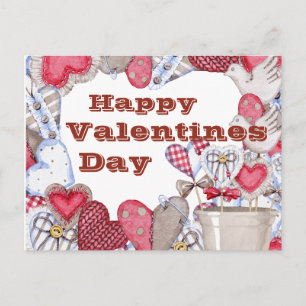 Carte Postale Joyeuse Saint-Valentin