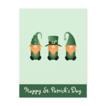 Joyeuse St Patrick Gnomes Vert Orange