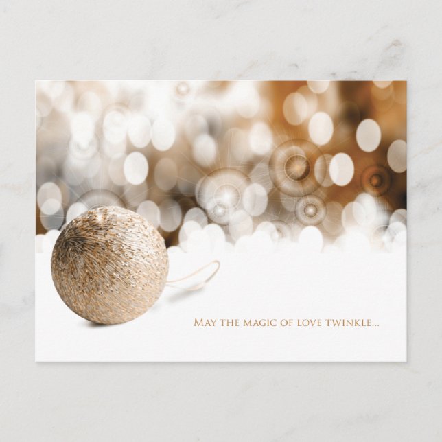 Carte postale Joyeuses Fêtes (Devant)