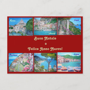 Carte postale Joyeuses Fêtes