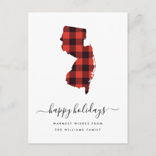 Carte Postale Joyeuses fêtes   Warm Wings New Jersey