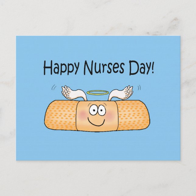 Carte Postale Joyeuses infirmières infirmière infirmière de jour (Devant)