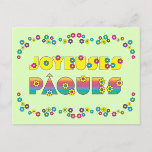 Carte Postale Joyeuses Pâques