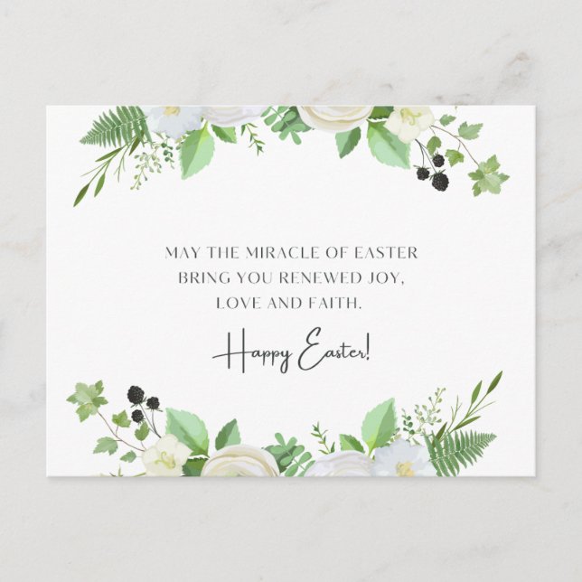 Carte Postale Joyeuses Pâques  (Devant)