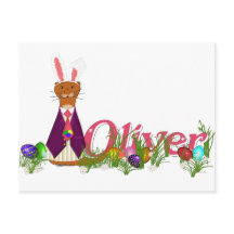 Joyeuses Pâques Oliver la Loutre