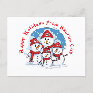Carte Postale Joyeuses Vacances De Kansas City