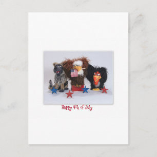 Carte Postale Joyeux 4 juillet ! ! !