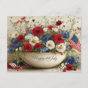 Carte Postale Joyeux 4 juillet