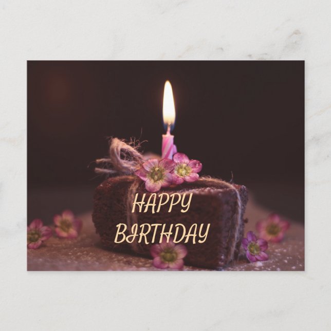 Carte Postale Joyeux anniversaire (Devant)