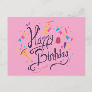 Carte Postale Joyeux Anniversaire