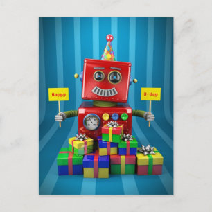 Carte Postale Joyeux anniversaire