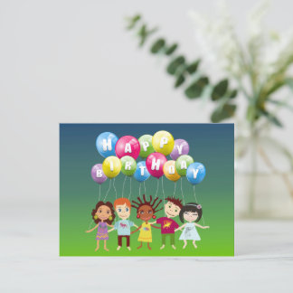 Carte Postale Joyeux anniversaire