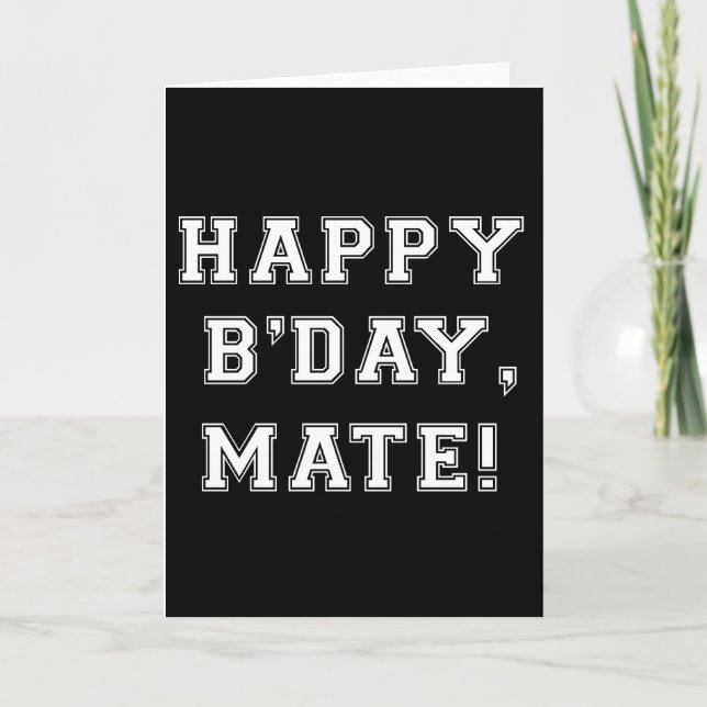 Carte postale Joyeux anniversaire (Devant)