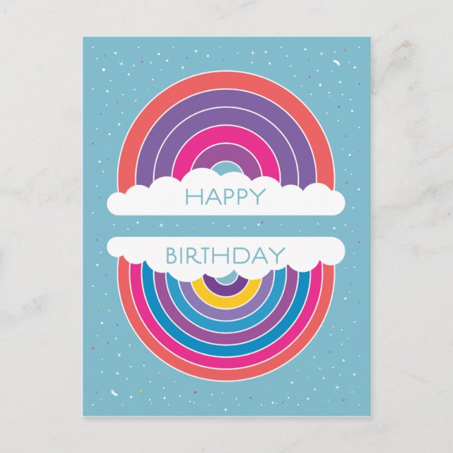 Carte Postale Joyeux Anniversaire (Devant)