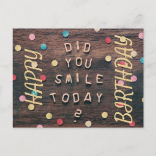 Carte Postale Joyeux anniversaire