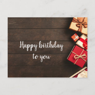 Carte Postale Joyeux anniversaire