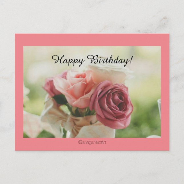 Carte Postale Joyeux anniversaire ! (Devant)