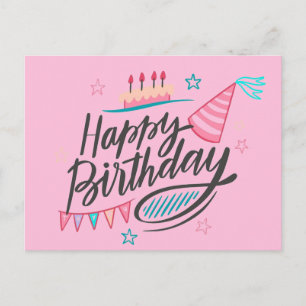 Carte Postale Joyeux Anniversaire