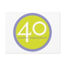 Joyeux anniversaire, 40 ans !