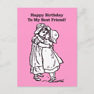 Carte Postale Joyeux anniversaire à mon meilleur ami !