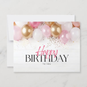 Carte Postale Joyeux anniversaire à vous