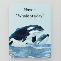 Joyeux anniversaire baleine d'une journée