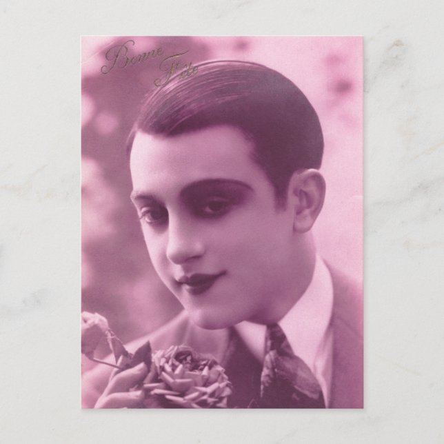 Carte postale "Joyeux anniversaire" ca. 1910 (Devant)