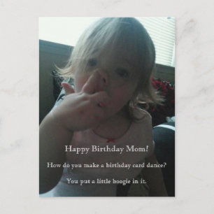 Carte Postale Joyeux Anniversaire Danseuse Maman