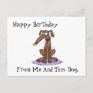 Carte Postale Joyeux anniversaire de moi