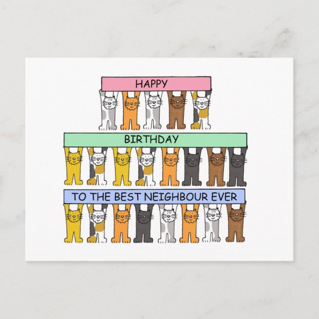 Carte Postale Joyeux anniversaire du Meilleur Prix du Chacun pou (Devant)