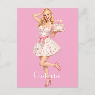 Carte Postale Joyeux Anniversaire Fille de la Foudre_Cove