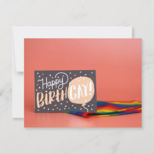 Carte Postale Joyeux Anniversaire Gay