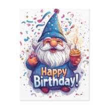 Joyeux Anniversaire Gnome : Création d'anniversair